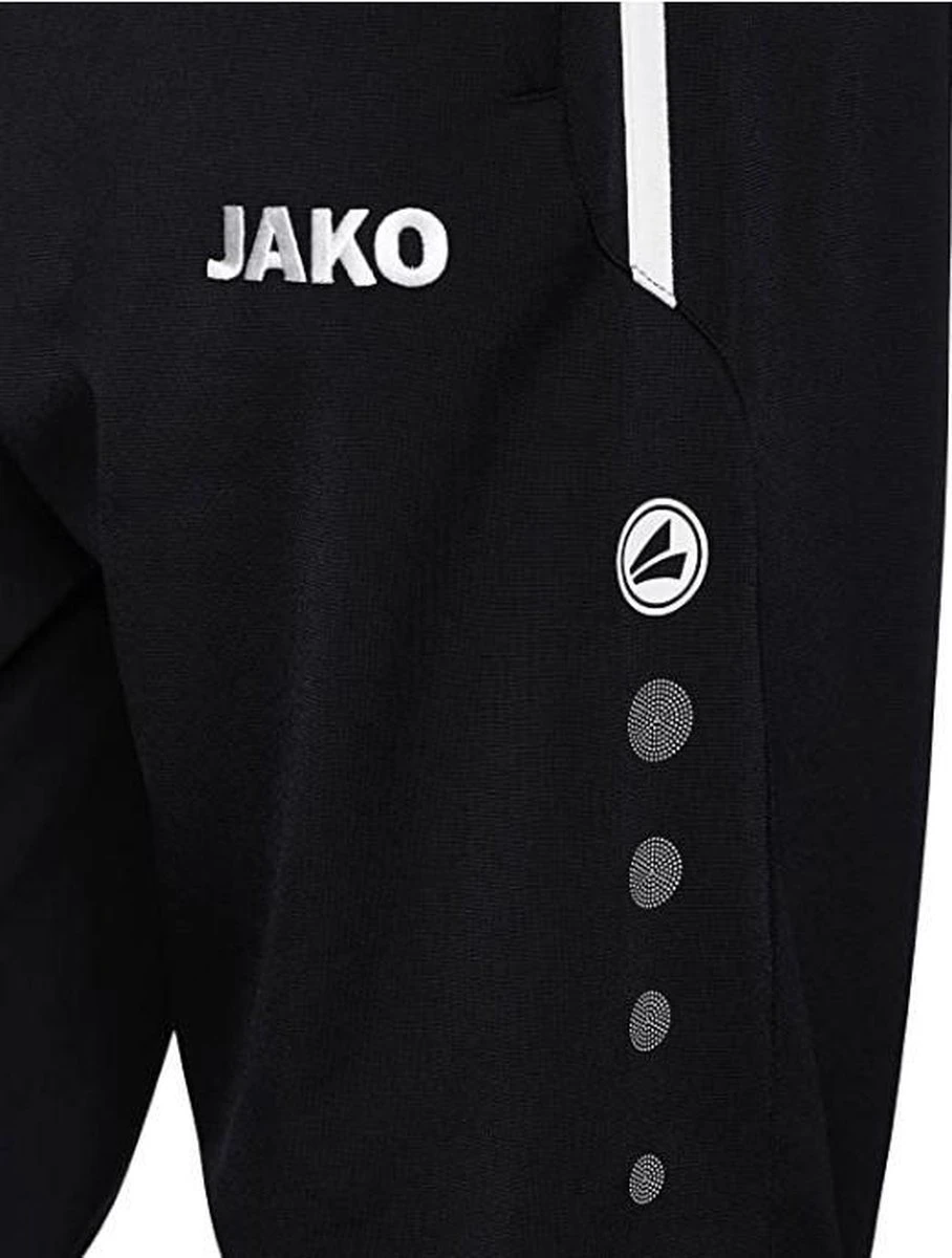 Jako Competition 2.0 Polyesterbroek Heren - Zwart-Wit - Maat L 4 Jako Competition 2.0 Polyesterbroek Heren - Zwart-Wit - Maat L - Afbeelding 2