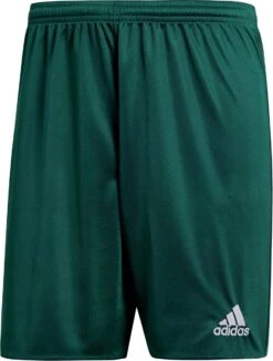 Adidas Parma 16 Shorts Heren Sportbroekje - Collegiate Green/Wit - Maat M