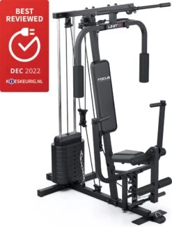 Focus Fitness - Home Gym - Krachtstation - Unit 2 - Zwart