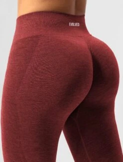 Merkloos Blend Sportlegging Dames - Squatproof, Contour & High Waist - Rood -Merkloos Winkel 912x1200 6