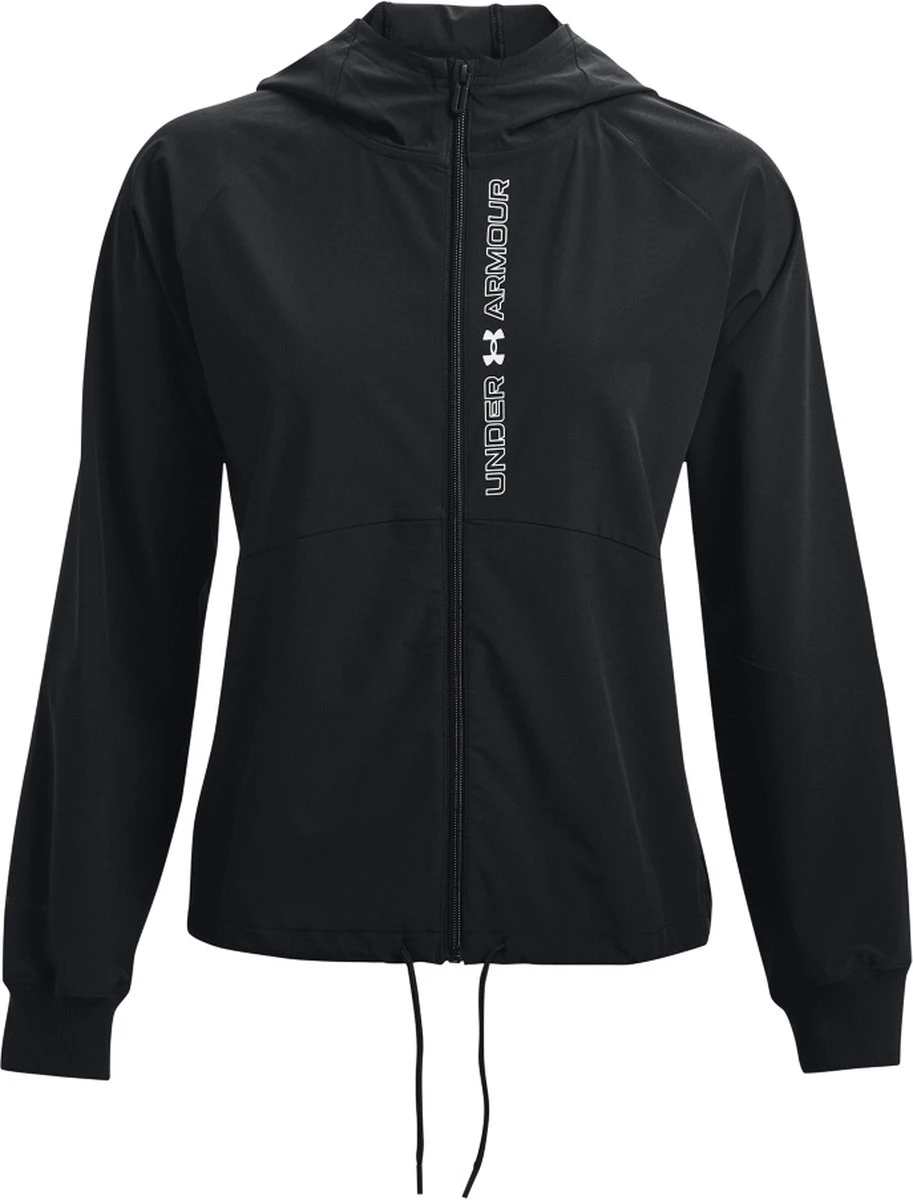 Under Armour Woven FZ Jacket Dames Sportvest - Maat S 3 Under Armour Woven FZ Jacket Dames Sportvest - Maat S