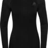 Odlo Bl Top Crew Neck L/S Performance Light Dames Thermoshirt - Black - Maat S -Merkloos Winkel 915x1200 3