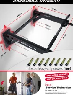 Sportstech Germany 4in1 Optrekstang - Voor Bokszak & TRX - Metaal 19 Sportstech Germany 4in1 Optrekstang - Voor Bokszak & TRX - Metaal -Merkloos Winkel 921x1200 5