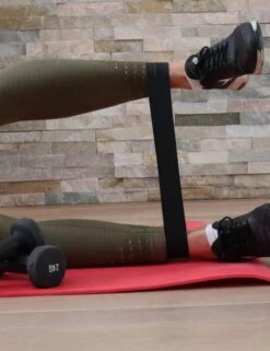 Weerstandsband-Fitness Elastiek-Niveau 1- 2,5kg Weerstand-Groen Van Latex (300x50x0,8MM)-Weerstandsbanden -Merkloos Winkel 924x1200 11