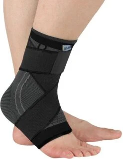 Pulaif Enkelbrace – Comfortabel Bij Alle Sporten - One Size – Verstelbaar – Enkelbandage - Enkelband - Enkelbraces