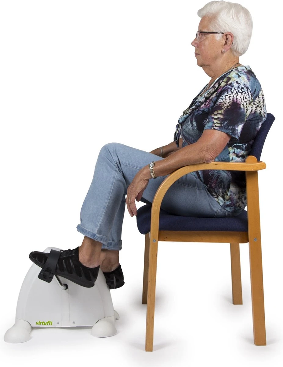 Stoelfiets - VirtuFit V4 Bureaufiets - Met Computer - Instelbare Weerstand - Hometrainer 10 Stoelfiets - VirtuFit V4 Bureaufiets - Met Computer - Instelbare Weerstand - Hometrainer - Afbeelding 8