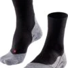 FALKE RU4 Endurance Hardlopen Anti Blaren, Anti Zweet Functioneel Garen Dames Sportsokken Zwart - Maat 39-40