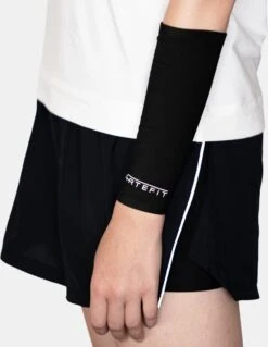 Artefit Compressie Onderarm Sleeves – Unisex - Zonbescherming - L - Black -Merkloos Winkel 929x1200 5