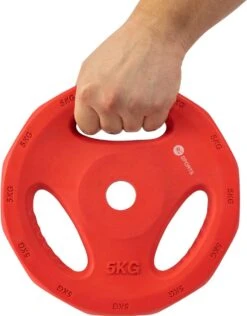 RS Sports Aerobic Pump Set - Halterset Met Gewichten - 130 Cm Stang - Totaal 20 Kg - Rubber Schijven -Merkloos Winkel 937x1200 5