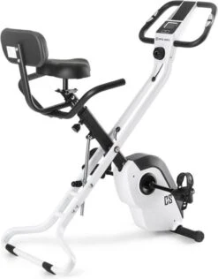 CAPITAL SPORTS Azura X1 - Hometrainer - X-bike - Fitness Fiets - Ergometer - Polssensor - Trainingscomputer - Inklapbaar - 8 Standen - Max. 120 Kg