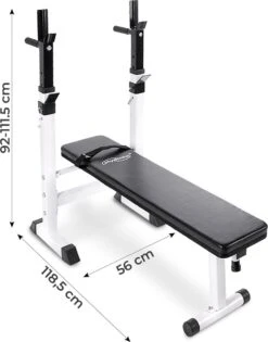 Physionics - Halterbank - Dips Bank - Bankdruk - Buiktrainer - Rugtrainer - Gewicht Heffen - Antislip - Verstelbaar -Merkloos Winkel 940x1200 10