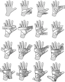 Muay Thai Bandage Straps - Geel - Hand En Pols Bescherming Boksen Sparren Thai Boxing -Merkloos Winkel 946x1200 11