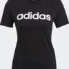 Adidas W LIN T Dames Sportshirt - Zwart - Maat L -Merkloos Winkel 947x1200 2