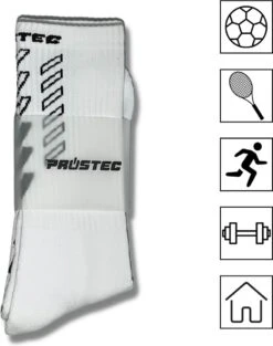 Prostec® Gripsokken - Gripsokken Voetbal - Grip Socks - One Size - Anti Slip - Anti Blaren - Gripsokken Sport - Gripsokken Wit -Merkloos Winkel 947x1200 7