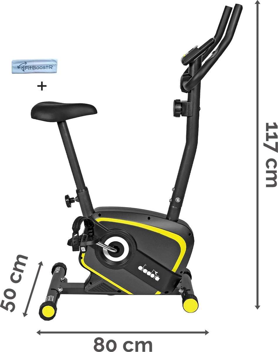 Hometrainer Fitness Fiets Met Verstelbaar Zadel En Hartslagsensor 9 Hometrainer Fitness Fiets Met Verstelbaar Zadel En Hartslagsensor - Afbeelding 7