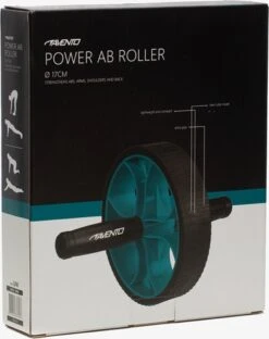 Avento Power Ab-Roller - Zwart/Blauw -Merkloos Winkel 949x1200 7