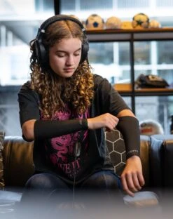 Artefit Compressie Onderarm Sleeves – Unisex - Zonbescherming - L - Black -Merkloos Winkel 951x1200 5