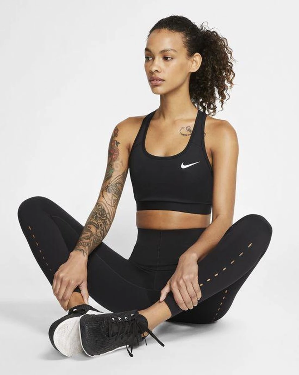 Nike W NK DF SWSH BAND NONPDED BRA Dames Sportbeha - Maat L 9 Nike W NK DF SWSH BAND NONPDED BRA Dames Sportbeha - Maat L - Afbeelding 7