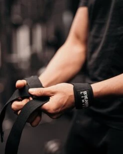 Breaking Limits Lifting Straps - Lifting Grips/Hooks - Deadlift Straps - Lift Straps - Fitness, Crossfit & Krachttraining - 2 Stuks - Zwart -Merkloos Winkel 960x1200 121