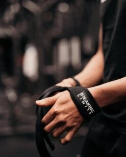 Breaking Limits Lifting Straps - Lifting Grips/Hooks - Deadlift Straps - Lift Straps - Fitness, Crossfit & Krachttraining - 2 Stuks - Zwart -Merkloos Winkel 960x1200 122