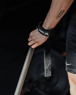 Thor Athletics - Lifting Straps Zwart - Krachttraining Accessoires - Powerlifting - Bodybuilding -Merkloos Winkel 960x1200 133