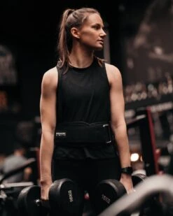 Breaking Limits Lifting Belt – Powerliftriem/Gewichthefriem – Fitness Riem – Weightlifting & Deadlift Belt – Maat (XL) - Zwart -Merkloos Winkel 960x1200 56