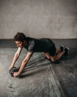 Avento Heavy Duty Power Ab Roller Met Weerstandsbanden - Buikspierwiel - Zwart -Merkloos Winkel 960x1200 71