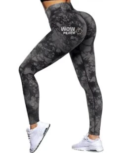 Wow Peach Marble Zwart Legging Maat S | TikTok Legging | Dames |Butt Lifting |TikTok Broek |TikTok Yogapants |Fitness | Sporten | -Merkloos Winkel 960x1200 98