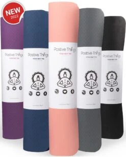 Yoga Mat Sportmat Fitnessmat Antislip Duurzaam Met Yoga Lessen - Roze -Merkloos Winkel 963x1200 7