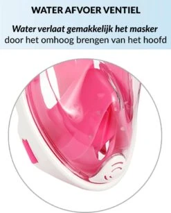 Gadgy Duikmasker Full Face Kinderen - Duikbril Met Snorkel - Snorkelset Kinderen - Snorkelmasker - Roze 15 Gadgy Duikmasker Full Face Kinderen - Duikbril Met Snorkel - Snorkelset Kinderen - Snorkelmasker - Roze -Merkloos Winkel 966x1200 16