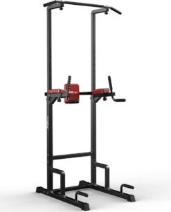 Pull Up Station - Train Diverse Spiergroepen Thuis Met Een Krachtstation - Power Tower - Pull Up Rack - Pull Up Bar - Zwart -Merkloos Winkel 966x1200 28