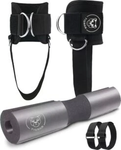 Tigrar - Ankle Strap - Barbell Pad - 2 X Fitness Enkelband 1 X Nekbeschermer Voor Halterstang - Compleet Bundelpakket -Merkloos Winkel 969x1200 5
