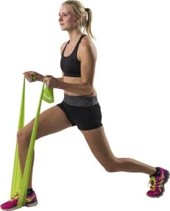 Tunturi Weerstandsband - Medium Weerstand - Fitness Elastiek - Groen - Incl. Gratis Fitness App -Merkloos Winkel 970x1200 11