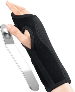 U Fit One® 1 Stuk Beide Polsbrace - Beide Carpaal Tunnel Syndroom - Wrist Wraps - Polsbandage - Wrist Support - RSI - Pols Ondersteuning & Versteviging - Polssteun - Polsbeschermer - Fitness - Golf - Ufitone