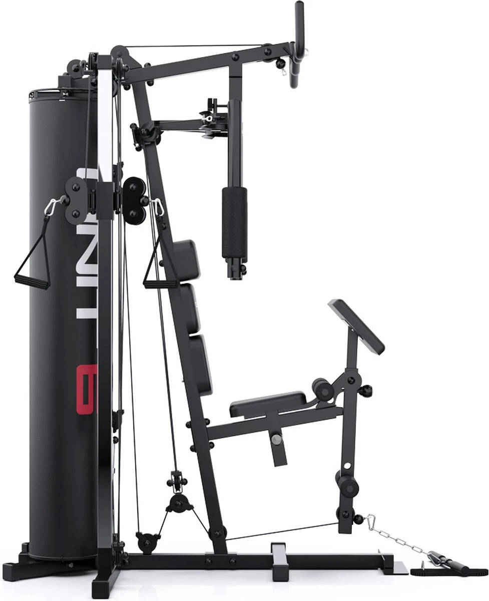 Focus Fitness - Home Gym - Krachtstation - Unit 6 - Zwart 11 Focus Fitness - Home Gym - Krachtstation - Unit 6 - Zwart - Afbeelding 9