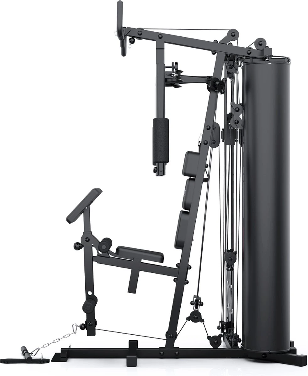 Focus Fitness - Home Gym - Krachtstation - Unit 6 - Zwart 10 Focus Fitness - Home Gym - Krachtstation - Unit 6 - Zwart - Afbeelding 8