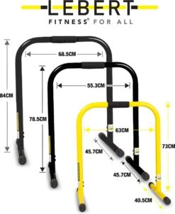 Lebert Equalizer XXL Dip Bars Mat Zwart - Dip Station - Pull Up Bar - Push Up Bars - Calisthenics - Krachttraining Voor Het Gehele Lichaam 15 Lebert Equalizer XXL Dip Bars Mat Zwart - Dip Station - Pull Up Bar - Push Up Bars - Calisthenics - Krachttraining Voor Het Gehele Lichaam -Merkloos Winkel 982x1200 9