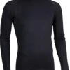 Avento Shirt Base Layer Lange Mouw - Mannen - Zwart - Maat S