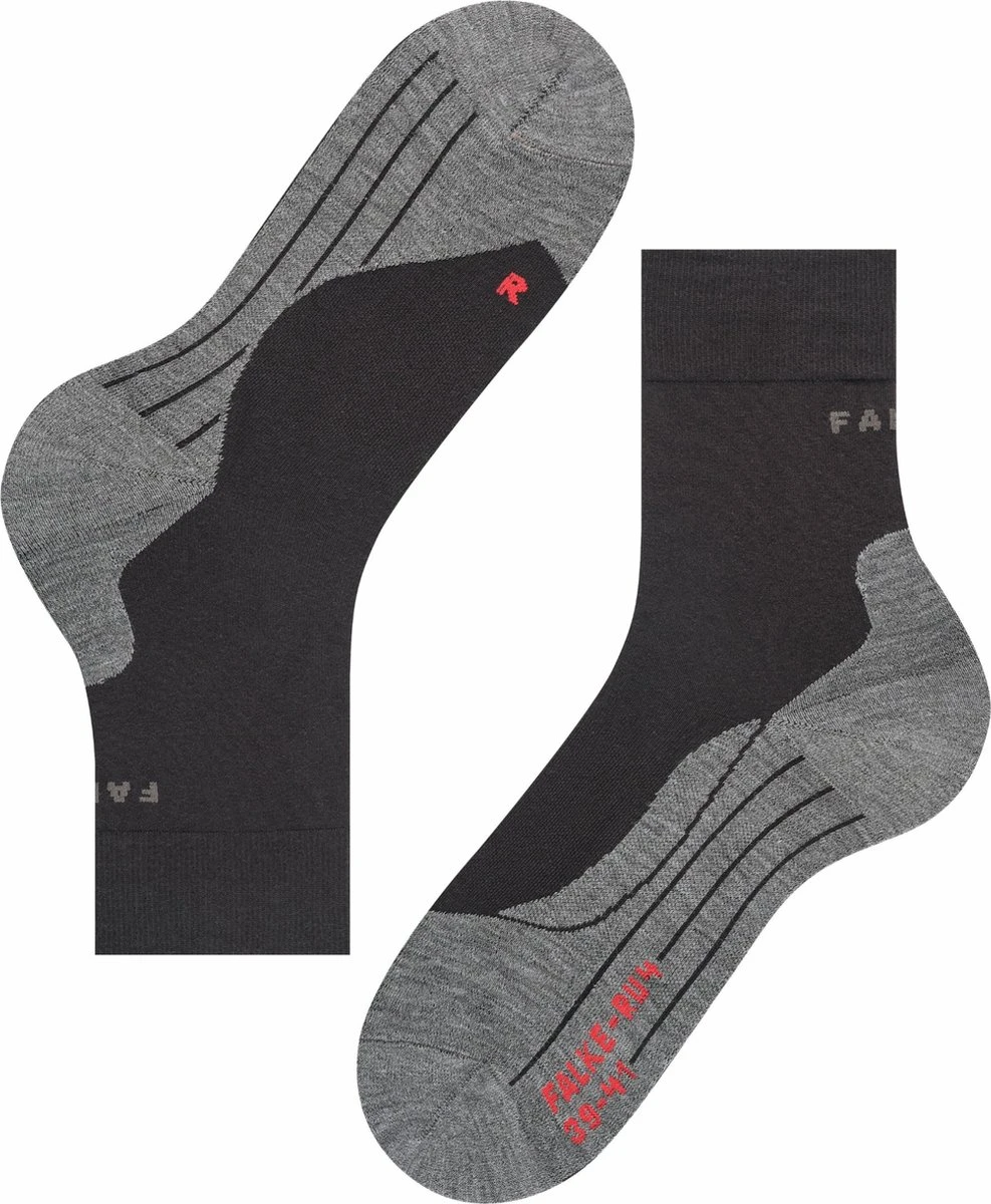FALKE RU4 Endurance Hardlopen Anti Blaren, Anti Zweet Functioneel Garen Dames Sportsokken Zwart - Maat 39-40 4 FALKE RU4 Endurance Hardlopen Anti Blaren, Anti Zweet Functioneel Garen Dames Sportsokken Zwart - Maat 39-40 - Afbeelding 2