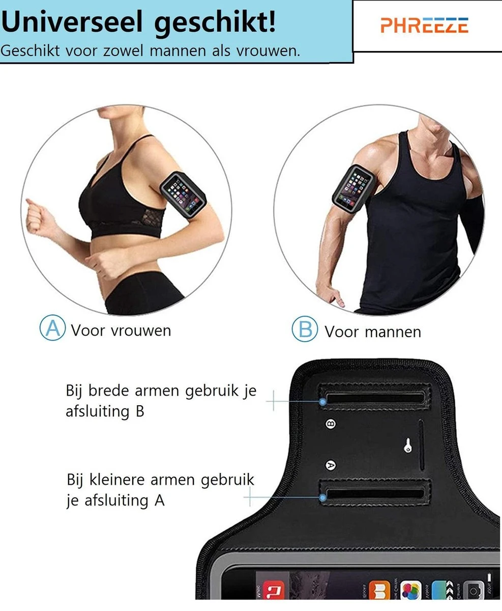 Hardloop Armband Telefoon | Geschikt Voor Samsung A10/A11/A12/A13/A50/A51/A52/A53/A70/A71/A72/A73/A80/A81/A90/A91/A20e/A21s/A20s/A21/A20/A30| Hardloop Armband | Hardloop Telefoonhouder Samsung A Serie| Hardloop Telefoonhouder | Hardloop Armband 8 Hardloop Armband Telefoon | Geschikt Voor Samsung A10/A11/A12/A13/A50/A51/A52/A53/A70/A71/A72/A73/A80/A81/A90/A91/A20e/A21s/A20s/A21/A20/A30| Hardloop Armband | Hardloop Telefoonhouder Samsung A Serie| Hardloop Telefoonhouder | Hardloop Armband - Afbeelding 6