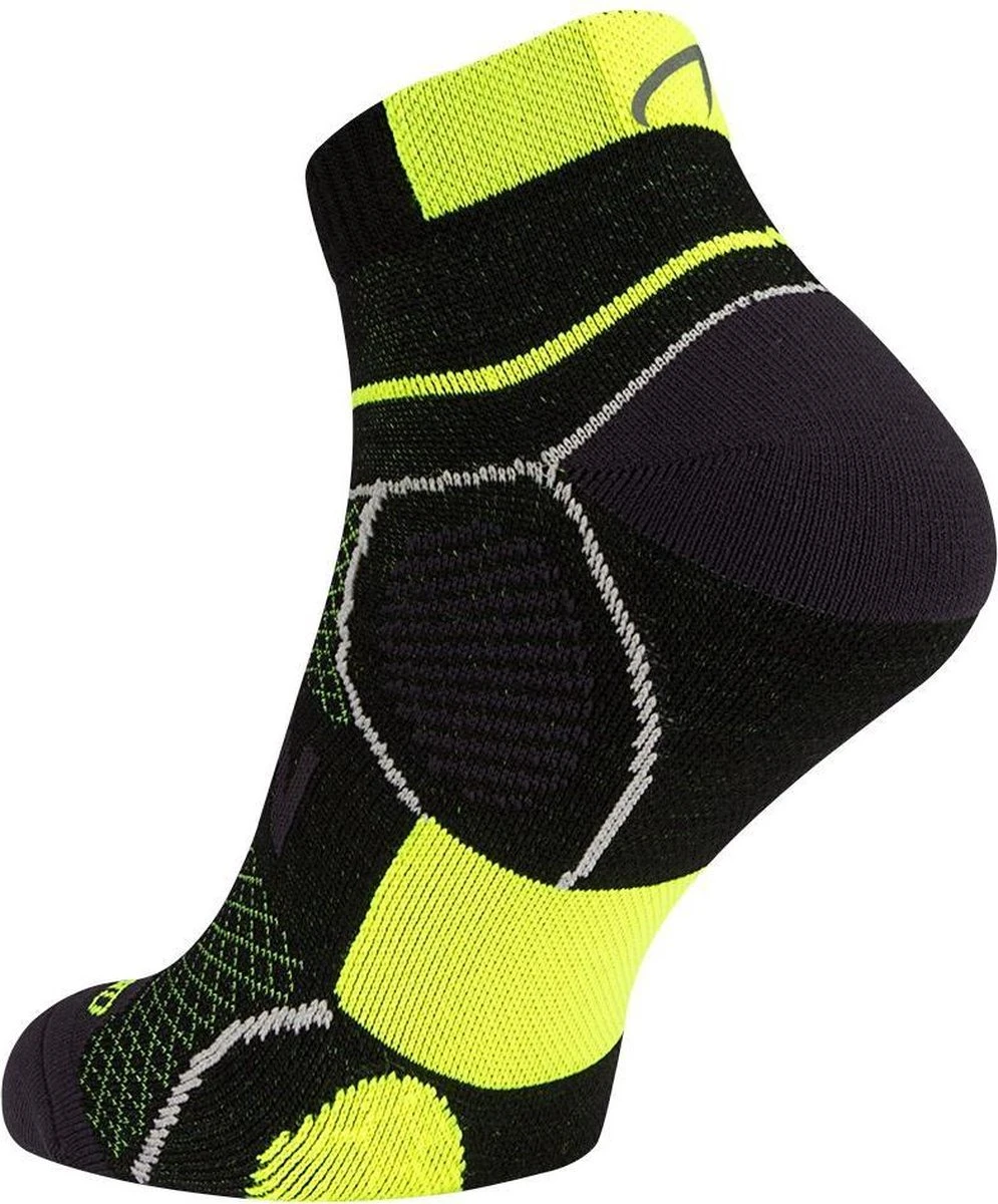 Avento Runningsokken Met Climayarn - Zwart/Fluorgeel - 35-38 4 Avento Runningsokken Met Climayarn - Zwart/Fluorgeel - 35-38 - Afbeelding 2