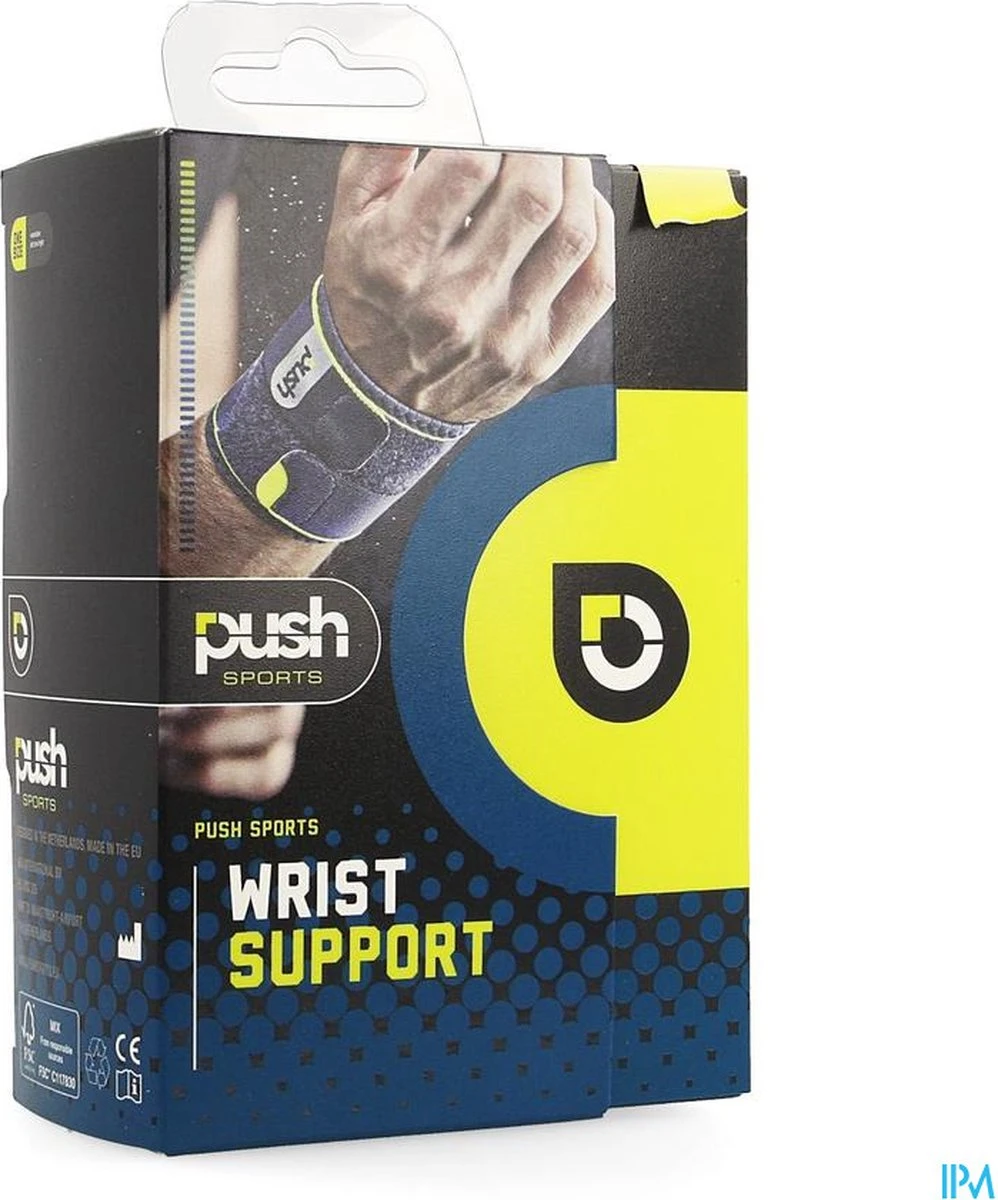 Push Sports Polsversteviger (polsbrace) - Donkergrijs - Links - Maat One Size 4 Push Sports Polsversteviger (polsbrace) - Donkergrijs - Links - Maat One Size - Afbeelding 2