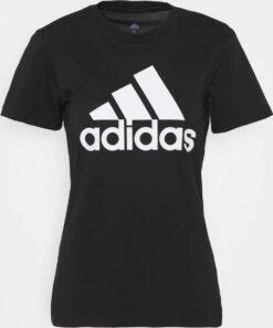 Adidas W BL T Dames Sportshirt - Maat XL